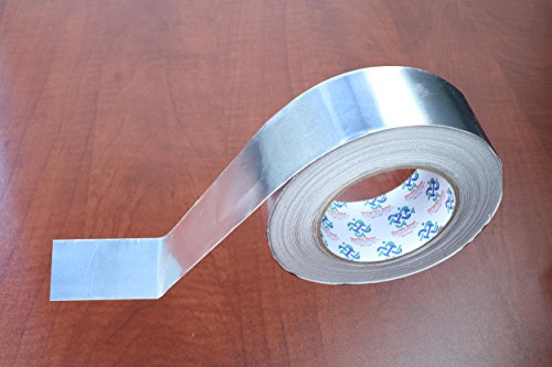 Double Bond Aluminum Foil Tape 5012, Silver, 1.88 in x 50 yd 2.7 mil (Case of 12 Rolls)