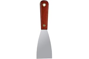 WARNER MANUFACTURING Warner 2" Flex Putty Knife, Stainless Steel Blade, Rosewood Series, 10753