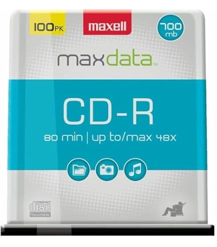 Amazon.com: Maxell – MAX639013, DVD-R Blank Disc - 4.7GB Storage