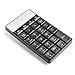 Number Pad, WADEO USB Numeric Keypad, with Full Size 23-Key 2.4GHz Wireless Number Keypad for MAC OS X, Windows XP, Vista, 7, 8, 10 2000 with USB Port