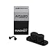 Gun Magnet with 25 LB Rating Used for Car Holster - Under Desk - WeatherProof - ShockProof - 2 Strong Neodymium Magnets Encased Within One Scratch Resistant Case - with 2 Screws - AlphaOpsUSA