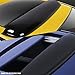 Auto Dynasty Compatible with Honda Civic EJ/EM 2DR 2pcs Window Deflector Rain Guard +35 inches Sun Roof Visor (Dark Smoke)