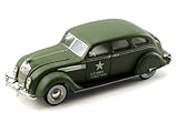 1936 Chrysler Airflow Diecast Car Model 1/32 Army Green