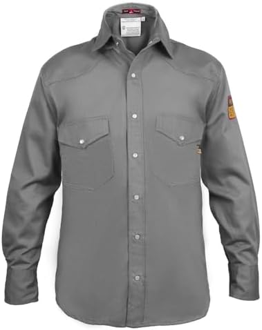 Amazon.com: Just In Trend Flame Resistant Light Weight FR Shirt