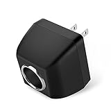 Kopo Ac/ Dc Power Converter,220v Mains to 12v Ac Car Cigarette Lighter Socket Power Adapter Charger ，Household Cigarette Lighter