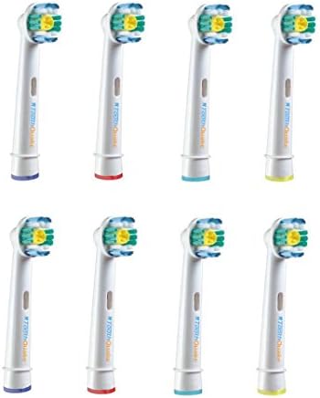 Compatible Oral-B 3D Whitening Electric Toothbrush Replacement Brush Heads, 8 Count Refills