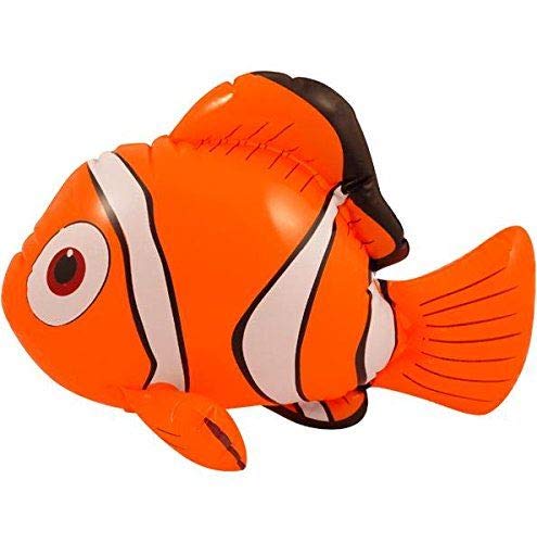StyleWear Blow Up Crown Fish Party Decoration Accessory Inflatable Fish Fancy Dress Party Accessory