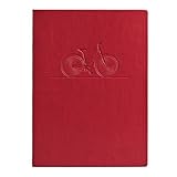 Eccolo Essential Collection 5 x 7 Inches Lined Journal, Bicycle