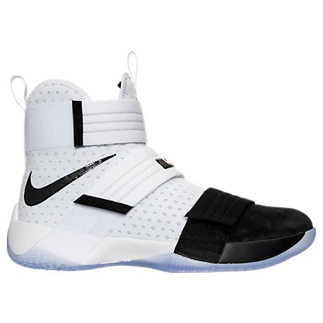 Mens Nike Zoom LeBron Soldier 10 SFG Basketball Shoes White 844378-102 (10)