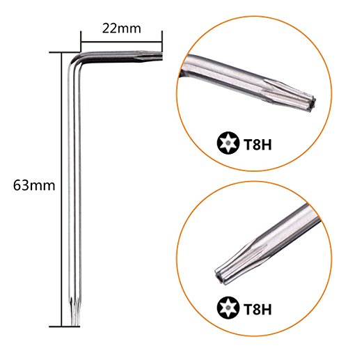 ILS - 7 Pieces Screwdriver Full Set Repair Tool Kit for Nintendo Switch Disassemble Accessories