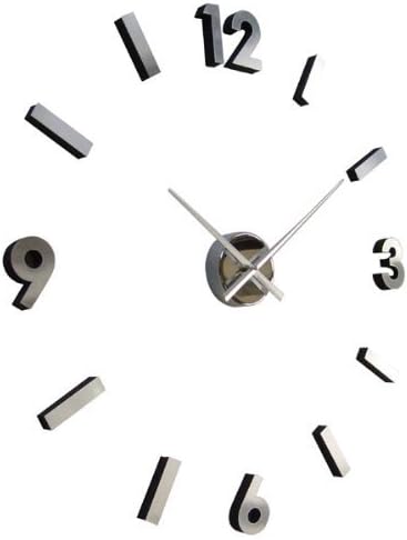 Do It Yourself Aluminum Clock (30") (Silver)