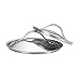 Anolon Novelle 2 Piece Lid Set - 8.5 Inch and 10 Inch, Silver
