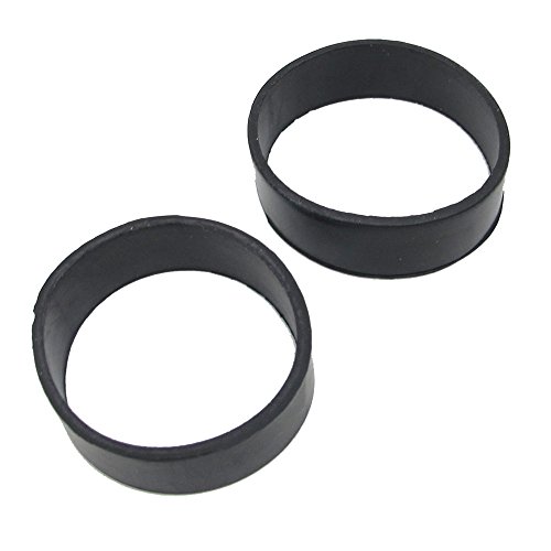 Scuba Dive Tech Diving Backplate Harness Webbing Keeper Rubber Loops, Pair