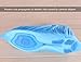 LESGAULEST Shoe Covers - 100 Piece Booties Covers Disposable,Plastic,Waterproof,Thickened, Keep Your House Clean