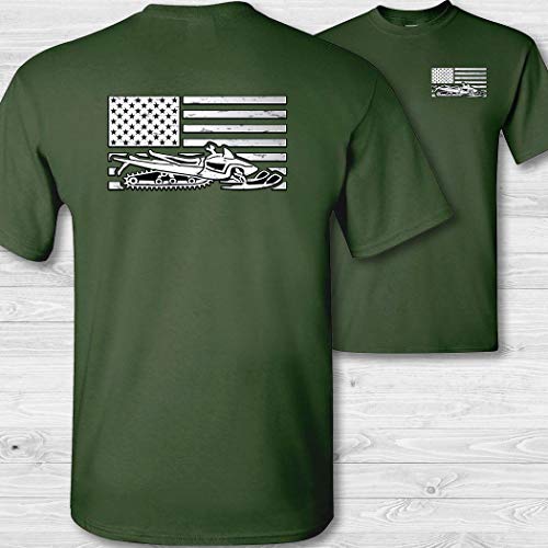 American Flag Snowmobiling Shirt - W - Thumbnail 3