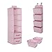 Delta Children Complete Nursery Organization 3-Piece Set, Barely Pink