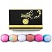 Joojoo Bath Bombs - SIX EXTRA LARGE 4.5 oz Ultra Lush Fizzy Bath Bombs Per Bath Bomb Kit-- Handmade In USA - Lavender, Moonlight & Roses, Cucumber Melon, Crazy Love, Petal Dance, Kiss Me
