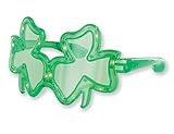 Irish Lights Flashing Light Up Shamrock Glasses-St. Patrick's Day