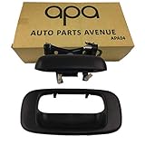 Auto Parts Avenue 15997911, 15228539 Black Chevy Silverado Sierra 99-07 Textured Blk Tail Gate Door Handle with Bezel Set, 99999 Pack
