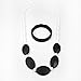 Silicone Teether Necklace and bracelet set for Moms - Non-toxic, BPA-Free, Stylish, Trendy, Great For Soothing Teething Babies, Great Gift For Other Moms