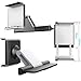Cocoxin Mobile Phone CD Slot Car Mount Holder [Aluminum], Cradle Fit for iPhone 7 Plus, 7, 6 Plus, 6S, 6, 5S, 5C, 5, 4S, 4, Galaxy S6, S6 Edge, S5, S4, Note 2, Moto, HTC, Sony, 3.5-5.5 inchs - Silver