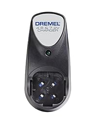 Dremel 760-01-760-01 Voltaje dual 4.8 voltios y 7.2 voltios 3 horas cargador de batería para herramienta rotatoria Dremel taladro Modelos 7700 y 7300