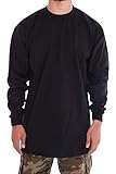 Pro Club Men's Heavyweight Cotton Long Sleeve Crew Neck T-Shirt