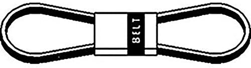 29344 New 7/8" X 256.25" Mid/Rear Mount Mower Drive Belt for Woods L42B25 RM90