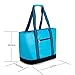 YONOVO 25L Insulated Cooler Bag with Hard Bottom YKK Zipper and FDA Liner for Picnic Outdoor Party(SkyBlue)