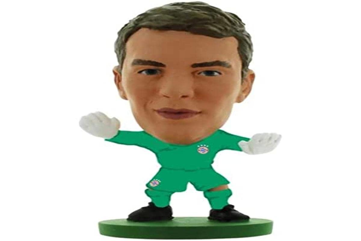 SoccerStarz Bayern Munich Manuel Neuer Home (Classic Kit) /Figures, 8.5 x 4.5 x 10.5 cm