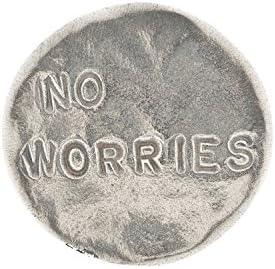 No Worries Pewter Coin