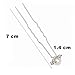 Fani 20pcs Elegant Hairpin Pearl Jewelry Flower Bridal Hair Pins Clips Wedding Decorative Hair Pins Headband Ornaments