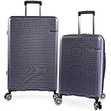 Buy Brookstone Luggage Nelson 2pc Hardside Spinner Luggage Set, Navy, 2 Piece Set, Nelson 2pc Hardside Spinner Luggage Set in UAE