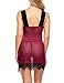 Avidlove Sexy Babydoll Lingerie for Women Lace Chemise Nightgown Sleepwear