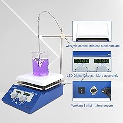 Digital Magnetic Hotplate Stirrer LED Display with