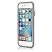 Incipio IPH-1185-WHTGRY iPhone 6S Case, Stowaway [Kickstand][Credit Card] Wallet Cover fits Both Apple iPhone 6, iPhone 6S - White/Gray