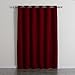 Best Home Fashion Wide Width Thermal Insulated Blackout Curtain - Antique Bronze Grommet Top - Burgundy - 80