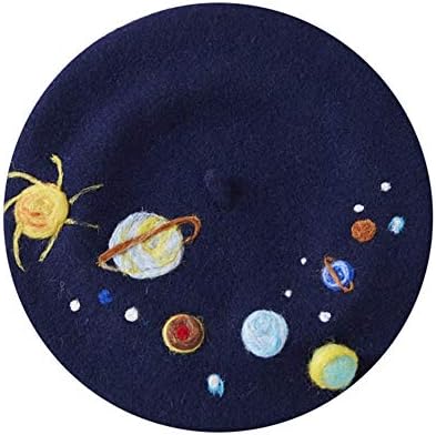 野球帽 オリジナル手作り冬の素敵な帽子キャップフェルト誕生日ギフトレトロプラネット