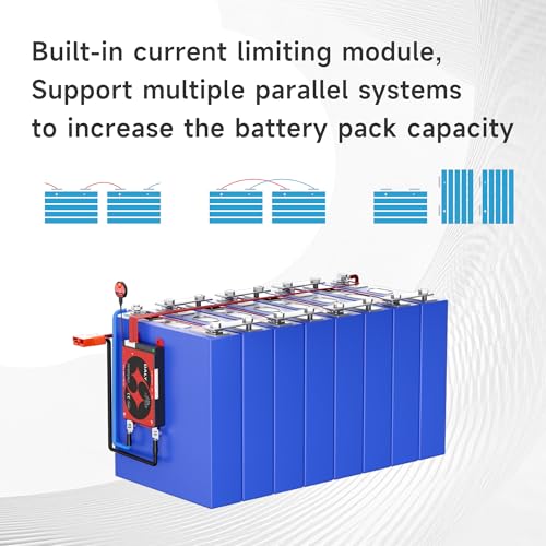 DALY BMS 12V 4S 200A Balance - 1A Active Cell Balancing BMS with Bluetooth Module for 12V LiFePO4 Batteries RV Campers Navigation Overlanding Home Power