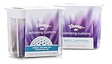 Kleenex Exfoliating Facial Pads, Dispenser Refill & Starter Kit for Makeup Removal, 12 Facial Scrubbing Pads Per Pack (24 Total)
