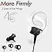 Ecoker USB C Headphone Hi-Fi Digital Stereo Earbuds in-Ear Type C Earphones w/Mic for Samsung Galaxy S21/20/Note 10, Google Pixel 5/4/3XL, Huawei, OnePuls, Moto, iPad Pro- Black(Updated Version)