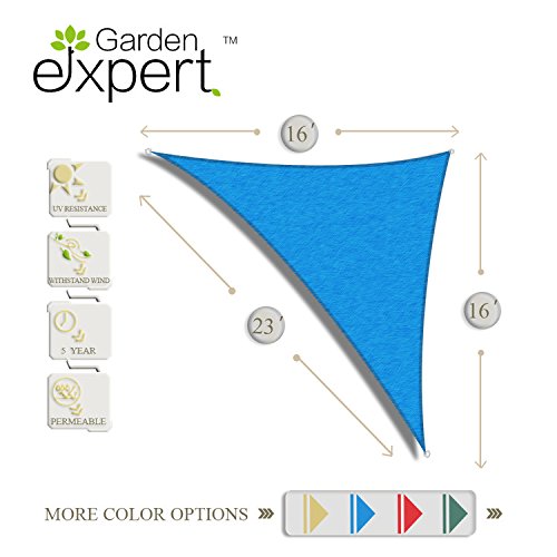 Garden EXPERT knitting Sun Shade Sail for Garden,Outdoor and Patio