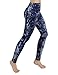 ODODOS High Waist Out Pocket Printed Yoga Pants Tummy Control Workout Running 4 Way Stretch Yoga Leggings