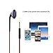 PWOW In Ear Earbuds Wired Earphones Headphones with Microphone Stereo iPhone Headphones Samsung Earbuds