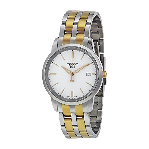 Tissot Men s T033.410.22.011.00 White Dial Classic Dream Watch
