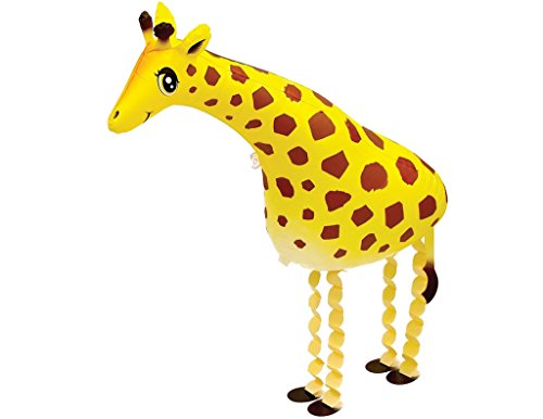 RIY Pet Balloons Giraffe Farm Walking Animal