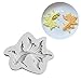 Chokxus Large Goldfish Mold Fish Mold Silicone Koi Fish Fondant Cake Decorating Mould Home Kitchen Baking Sculpting & Modeling Tools