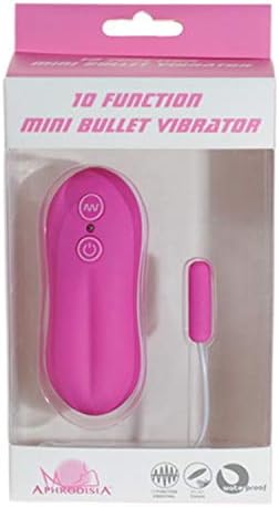 Whisper Quiet 10 Function Vibrating Micro Bullet Powerful Vibrations Rocking Your Clit and Vagina Adult Sex Toys for Women Purple