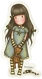 docrafts GOR907304 Santoro Rubber Stamps, No. 4 Forget Me Not, Red