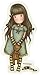 DOCrafts GOR907304 Santoro Rubber Stamps, No. 4 Forget Me Not, Red